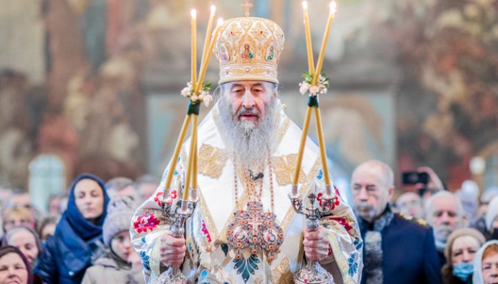 Блаженнейший Митрополит Киевский и всея Украины Онуфрий. Фото: news.church.ua