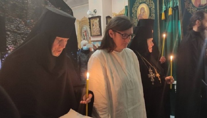 Постриг монахини в Луганской епархии УПЦ. Фото: eparhia.lg.ua