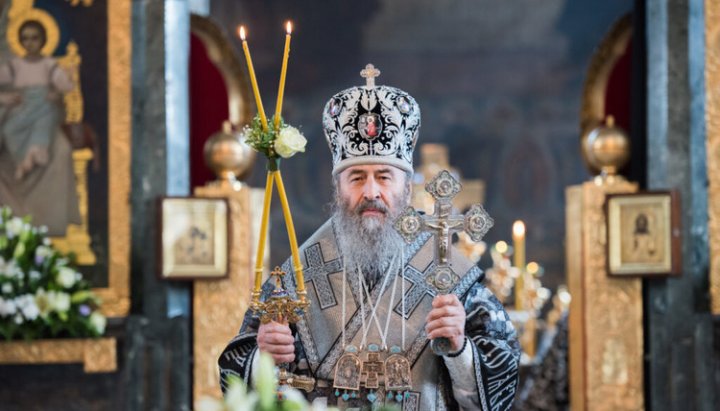 Întâistătătorul Bisericii Ortodoxe Ucrainene, Preafericitul Mitropolit Onufrie. Imagine: news.church.ua