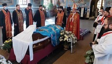 Uniates and Catholics hold funeral service over OCU 