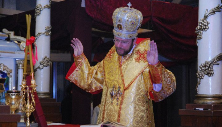 Глава Мукачевской греко-католической епархии Нил Лущак. Фото: trubyna.org.ua
