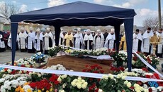 Митрополит Агапит очолив чин поховання намісника обителі Шаргородської