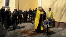 В Одессе заложили капсулу в основание памятника святителю Луке Крымскому