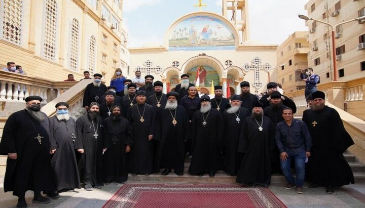 Делегация монашества УПЦ в Египте. Фото: vzcz.church.ua