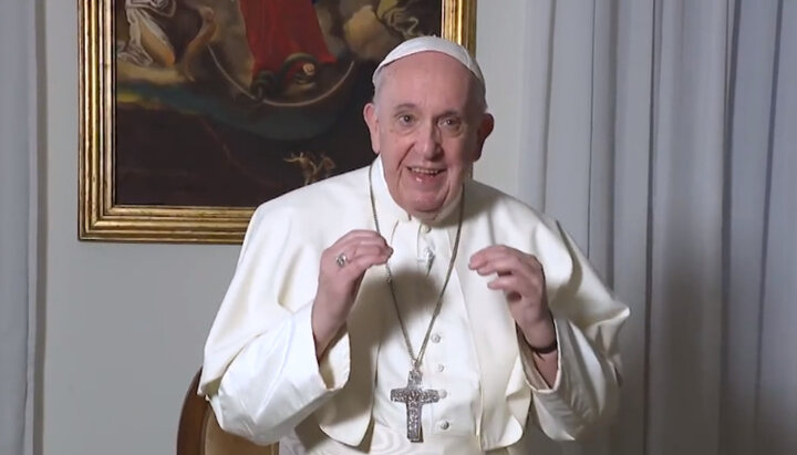 Папа Франциск. Фото: скріншот відео vaticannews