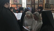 В Благовещенском Андрусиевском монастыре УПЦ совершили первый постриг