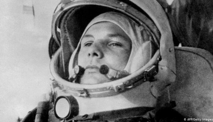 Юрий Гагарин – первый космонавт. Фото: DW