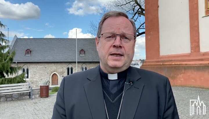 Голова Єпископської конференції Німеччини єпископ Георг Бетцинг. Фото: скріншот з Youtube-каналу Bistum Limburg