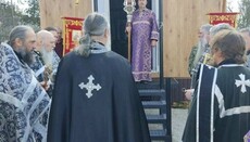 У селі Петрівка Джанкойської єпархії освятили новий модульний храм