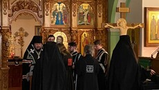 В Крыму насельники монастыря Косьмы и Дамиана приняли иноческий постриг
