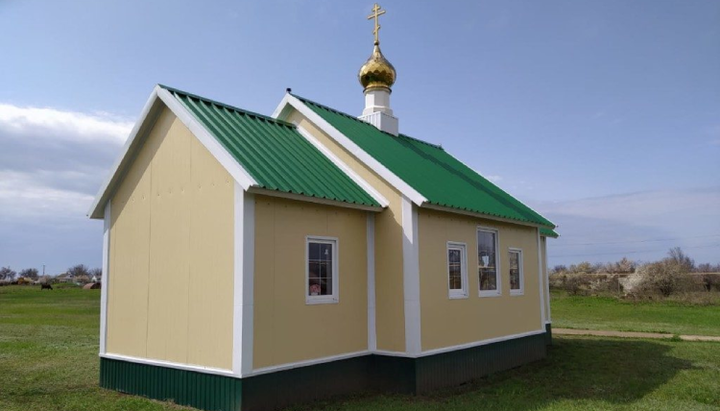 Новий храм Джанкойської єпархії в кримському селі Соколи. Фото: dzhankoy.church.ua