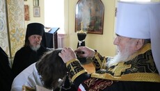В Самарском Пустынном монастыре УПЦ совершили монашеский постриг