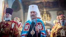 Предстоятель очолив Літургію в Києво-Печерській лаврі в Великий четвер