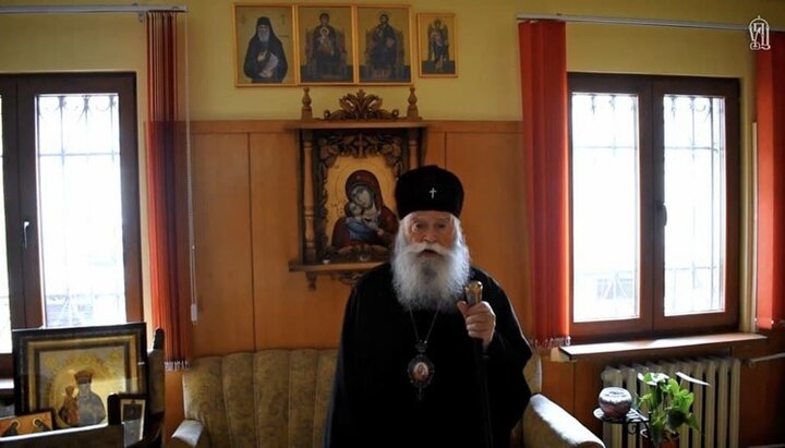Metropolitan Gabriel of Lovech. Photo: a screenshot of Youtube channel ‘Ukrainska Pravoslavna Tserkva’ (‘Uktainian Orthodox Church’)
