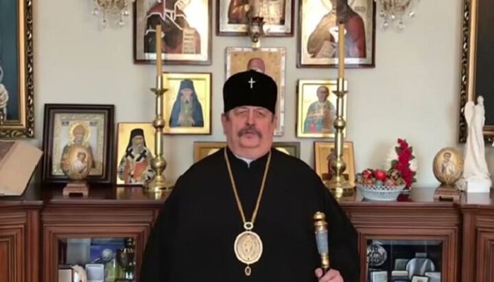 Archbishop Abel of Lublin and Chełm of the Polish Orthodox Church. Photo: screenshot of the video from the YouTube channel of the UOC