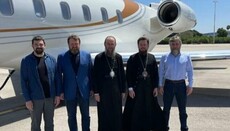 Делегація УПЦ на чолі з митрополитом Антонієм прибула в Єрусалим