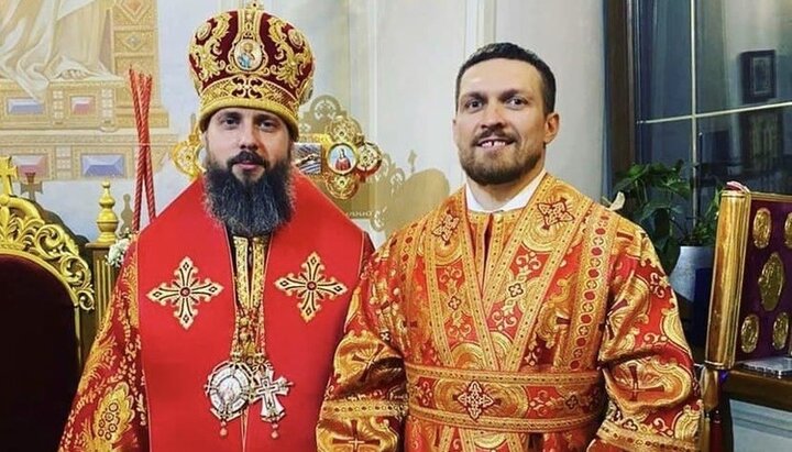 Alexander Usik congratulated Orthodox Christians on Easter. Photo: Alexander Usik's Instagram page