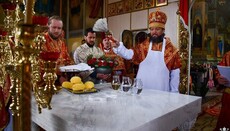 В Новоград-Волынском освятили новый престол кафедрального собора УПЦ