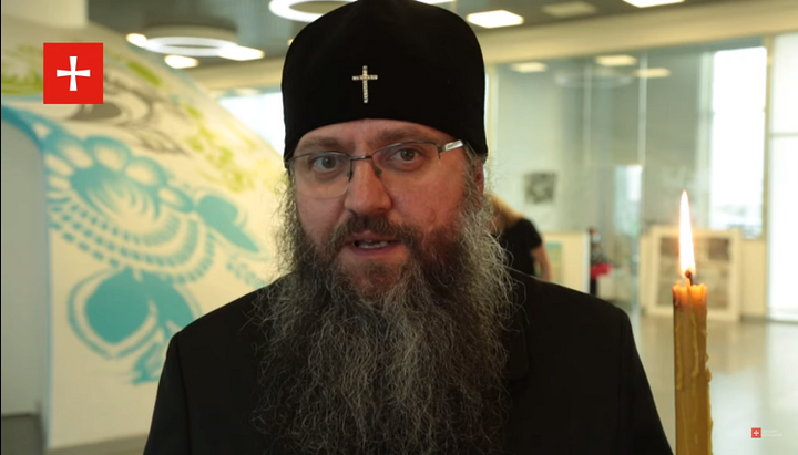 Metropolitan Clement (Vecheria). Photo: a screenshot of the video of the 