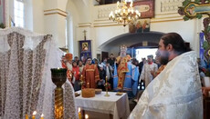 Митрополит Мелетій очолив панахиду за настоятелем храму УПЦ в Задубрівці