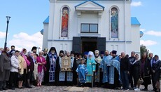 В Днепропетровской епархии встретили Почаевскую икону Божией Матери