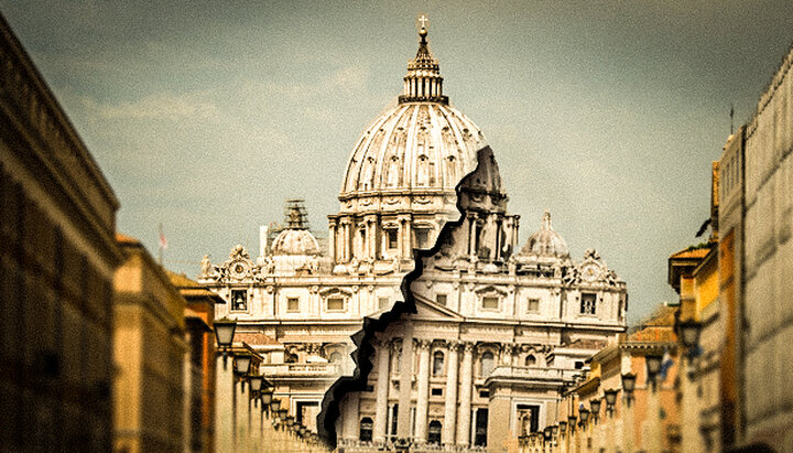 The Catholic Church is on the verge of a split. Photo: UOJ