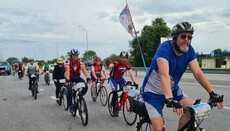У Рівненську область прибув паломницький велопробіг на Почаївську Лавру