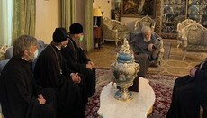 UOC Chancellor meets with Patriarch Ilia of Georgia