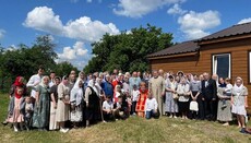 Вікарій Волинської єпархії очолив першу Літургію в новому храмі в Луцьку