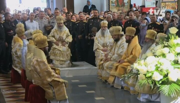Святкове богослужіння в Запоріжжі в день пам’яті свт. Луки Кримського. Фото: t.me/upc_news