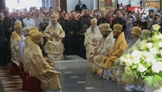 У Запоріжжі розпочалося святкове богослужіння на чолі з Предстоятелем УПЦ