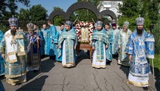 В Луганской епархии прошли торжества в честь иконы Богородицы «Луганская»