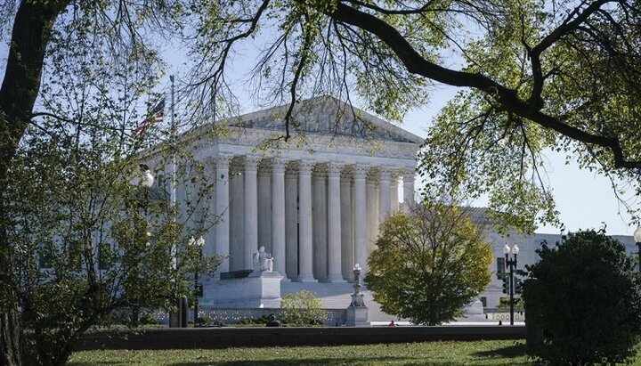 Будівля Верховного суду США у Вашингтоні. Фото: apnews.com