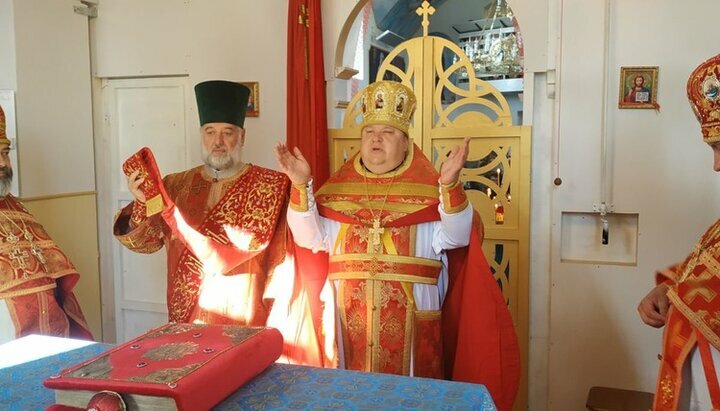 Archpriest Vladimir Meles, rector of the persecuted UOC community in Sadiv. Photo: pravoslavna.volyn.ua