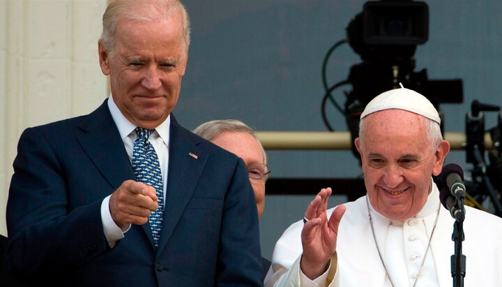 Джо Байден і папа Франциск. Фото: vaticannews.va