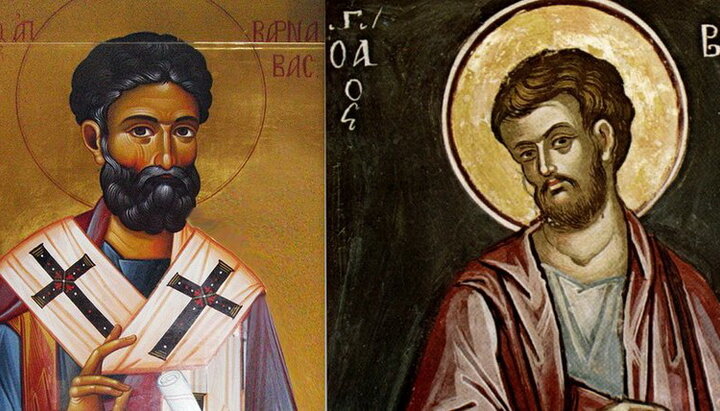 Апостоли Варфоломій і Варнава. Фото: alexandr-hram.ru