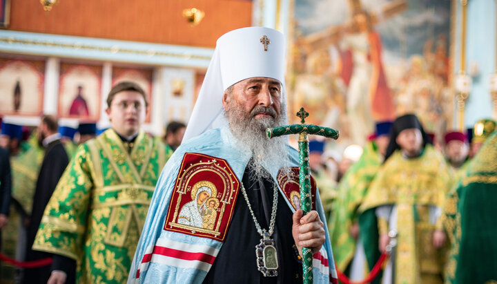 Митрополит Онуфрій. Фото: news.church.ua
