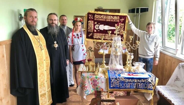 Митрополит Климент відвідав кілька парафій, які ведуть будівництво. Фото: orthodox.cn.ua