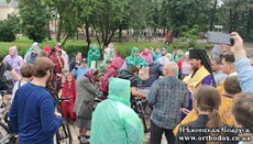 В Нежинской епархии УПЦ состоялся велосипедный крестный ход