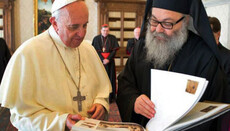 Патриарх Антиохийский Иоанн встретился с папой римским Франциском
