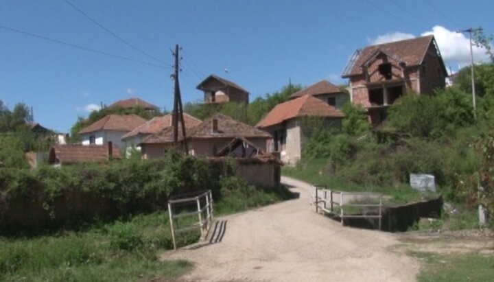 Село Гойбуля, в якому напали на хлопчика-християнина. Фото: Facebook-спільнота Косово і Метохіја.