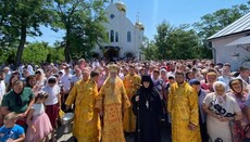 Мукачевский архиерей возглавил престольный праздник Дубровского монастыря