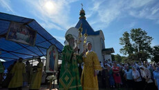 В Тернопольской епархии прошел крестный ход в родное село прп. Амфилохия
