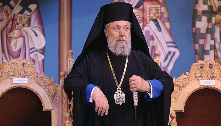 Предстоятель Кипрской Церкви архиепископ Хризостом II. Фото: foma.ru