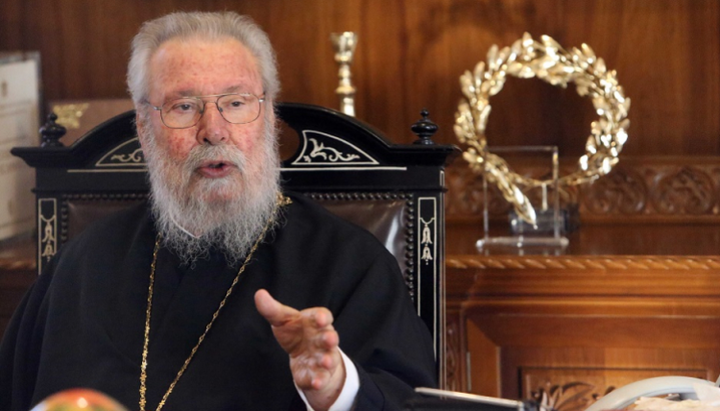 Архиепископ Хризостом II. Фото: romfea.gr