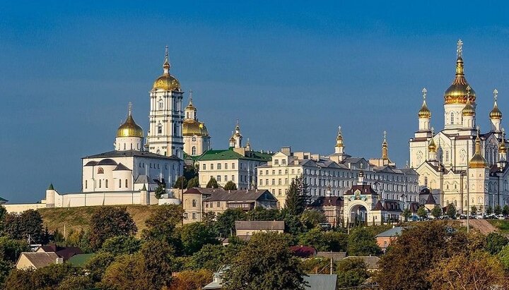 The Holy Dormition Pochaiv Lavra. Photo: Facebook page of the Rivne Eparchy of the UOC