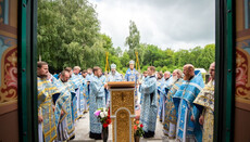 Иерархи Нежинской епархии освятили новый храм Казанской иконы Божией Матери