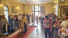 В двух епархиях УПЦ начался крестный ход в Почаевскую лавру