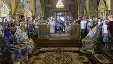 Праздник Песчанской иконы Божией Матери в Изюме возглавили 6 архиереев УПЦ