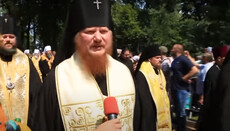 Архієпископ Іона на хресному ході УПЦ: Нас надихає св. князь Володимир